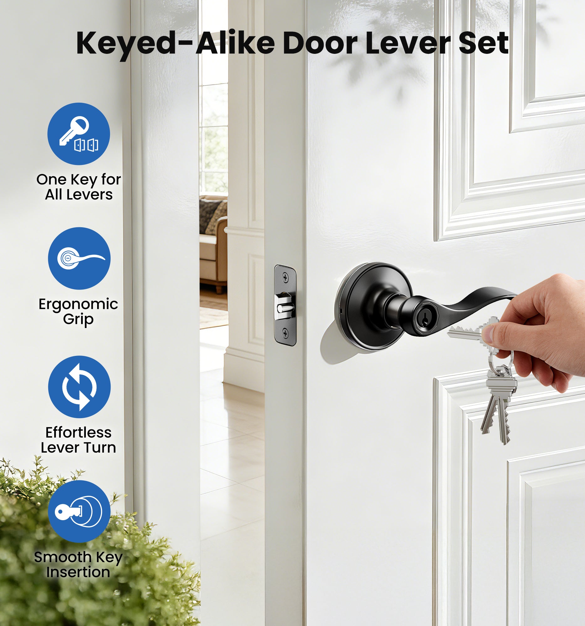 Veise H01-S Lever lock