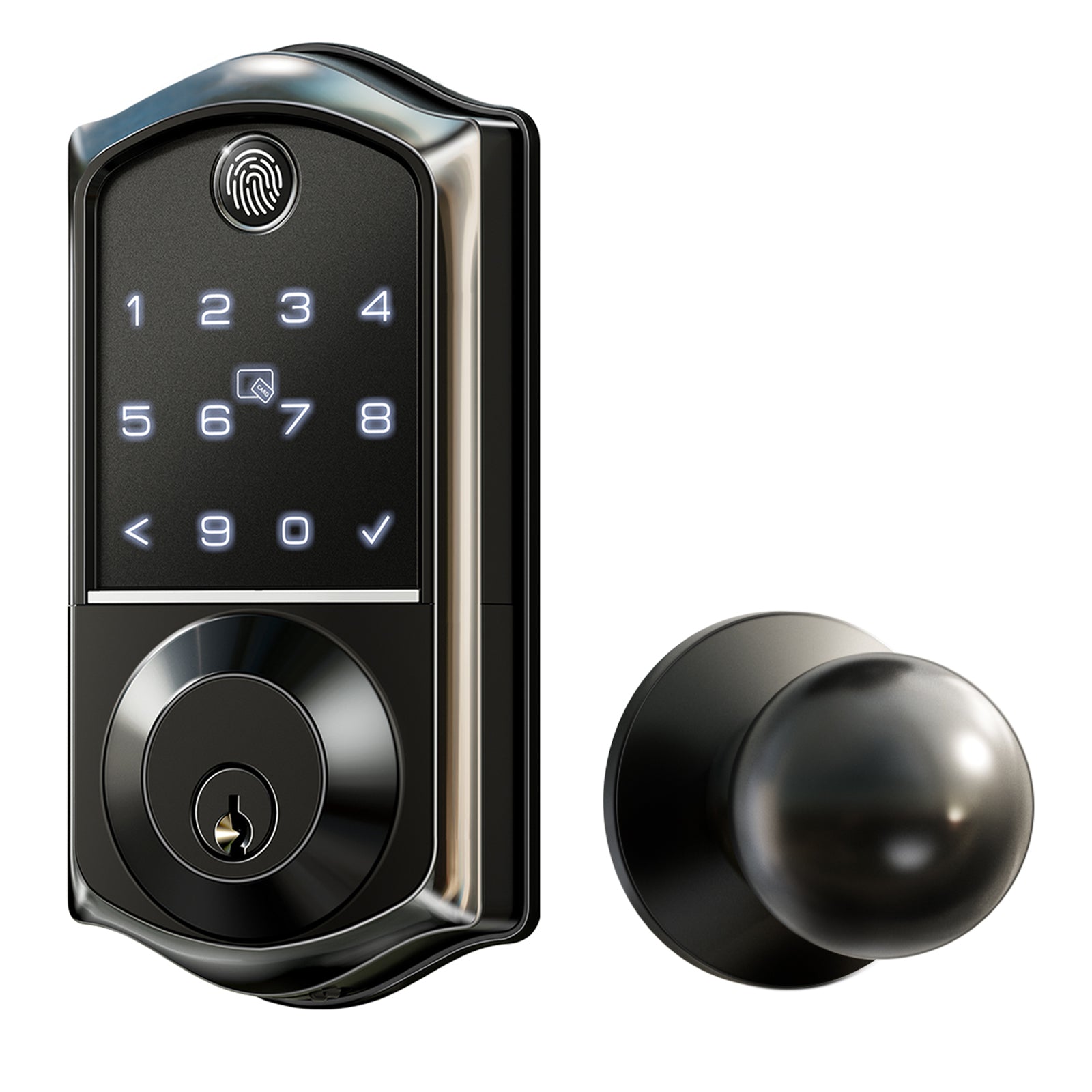 Veise VE017-K Fingerprint Smart Lock with 2 Knobs