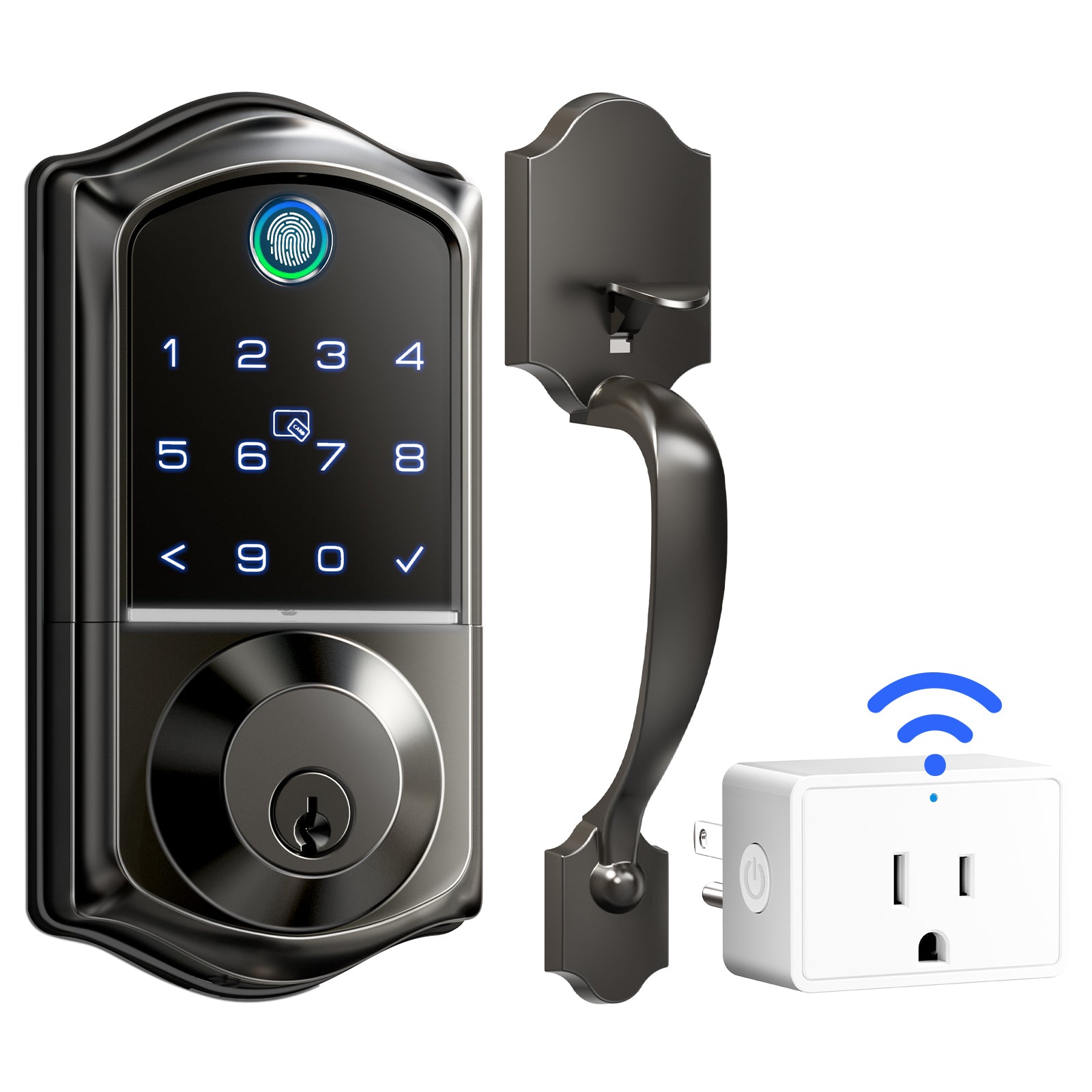 Veise VE017G-H Wi-Fi Smart Fingerprint Front Door Lock Set