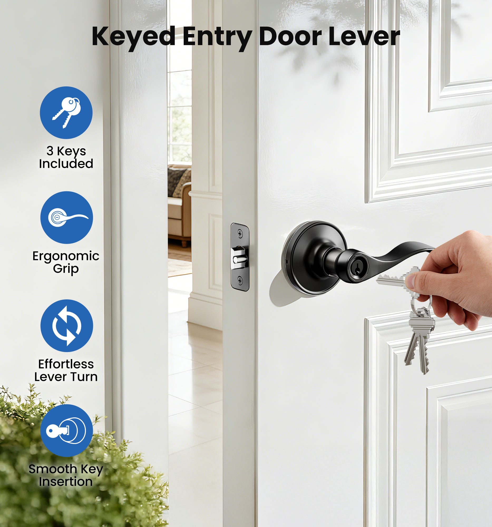 Veise H01-S Lever lock