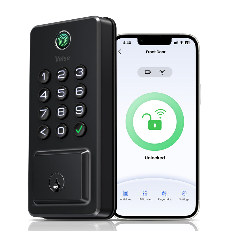 DK012W Wi-Fi Fingerprint Smart Deadbolt Lock