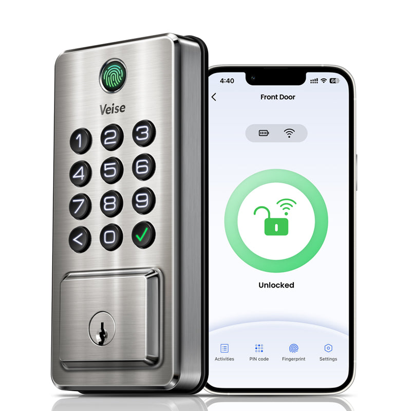 DK012W Wi-Fi Fingerprint Smart Deadbolt Lock