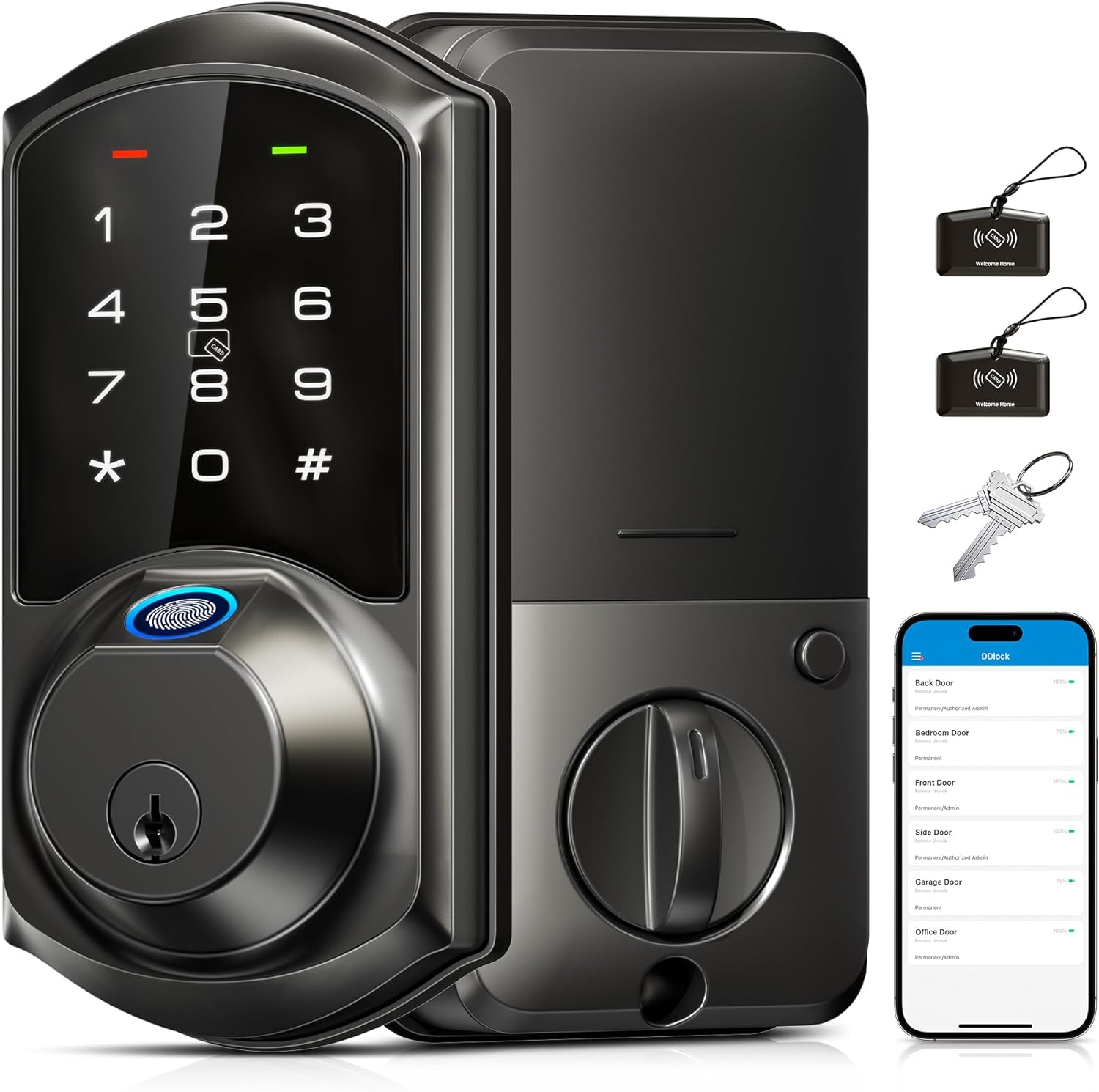 Veise VE07 Fingerprint & Keypad Smart Lock
