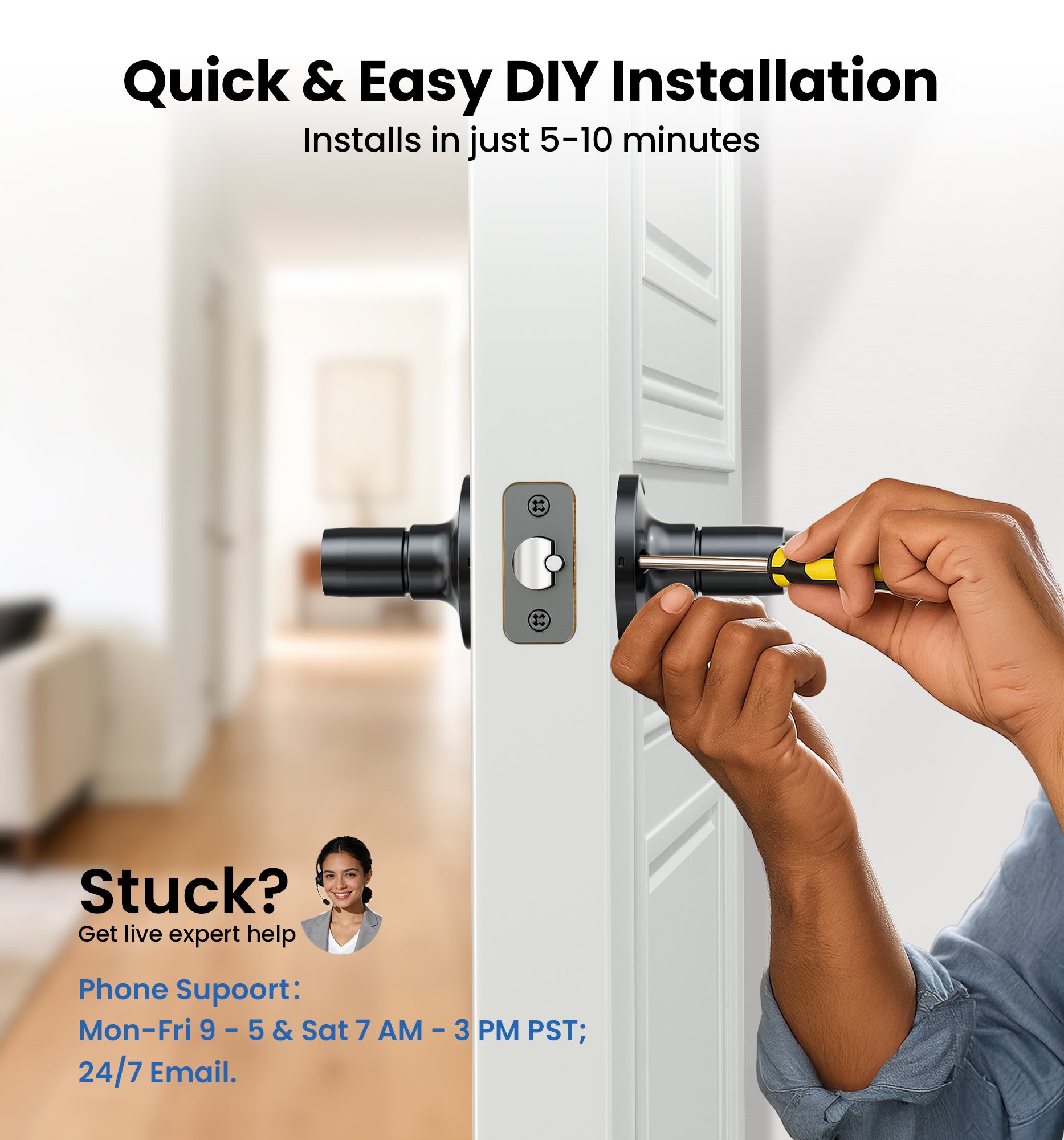 Veise H01-C Entry Door Lever