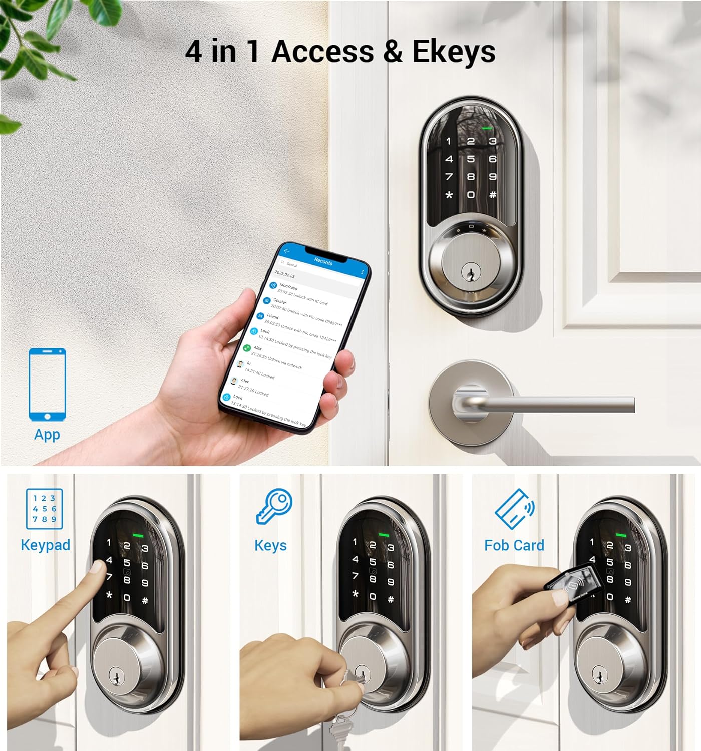 VEISE RZ06 Keypad Smart Lock