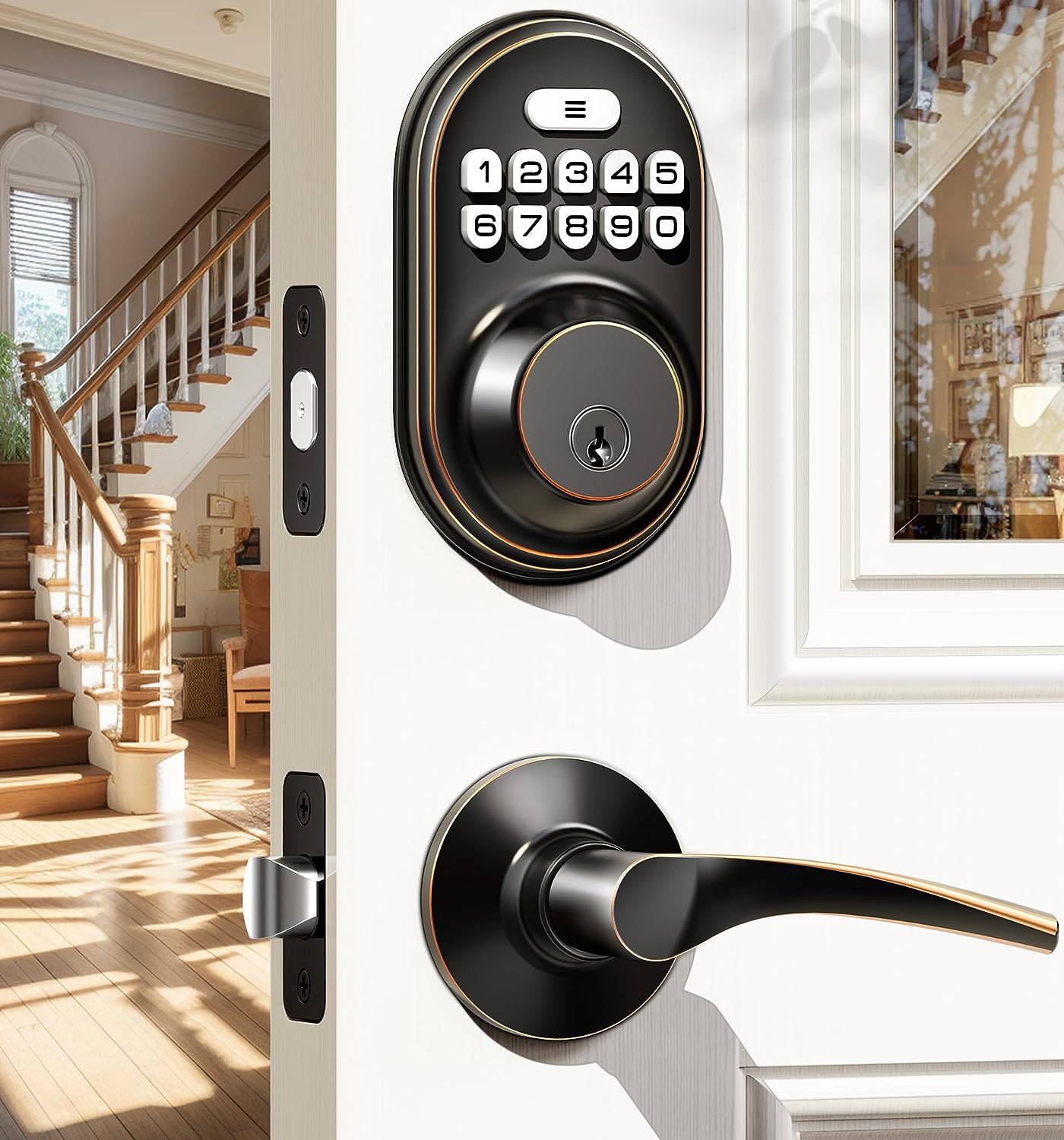 VEISE RZC Keypad Smart Lock with Levers