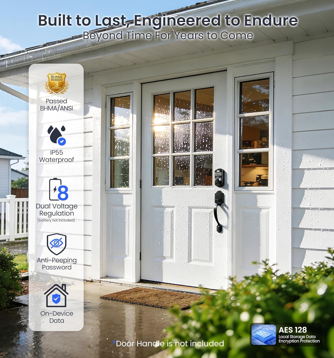 Veise VE012W Built-in WiFi Fingerprint Smart Lock