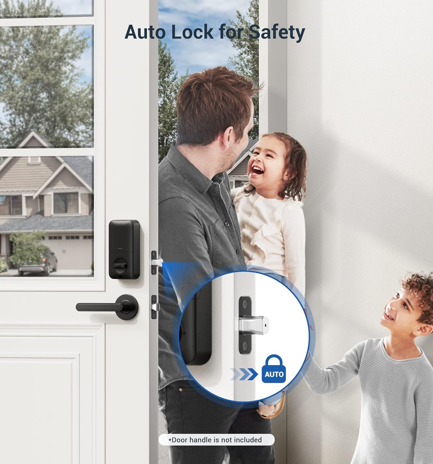 Veise KS02A Fingerprint & Keypad Deadbolt Lock