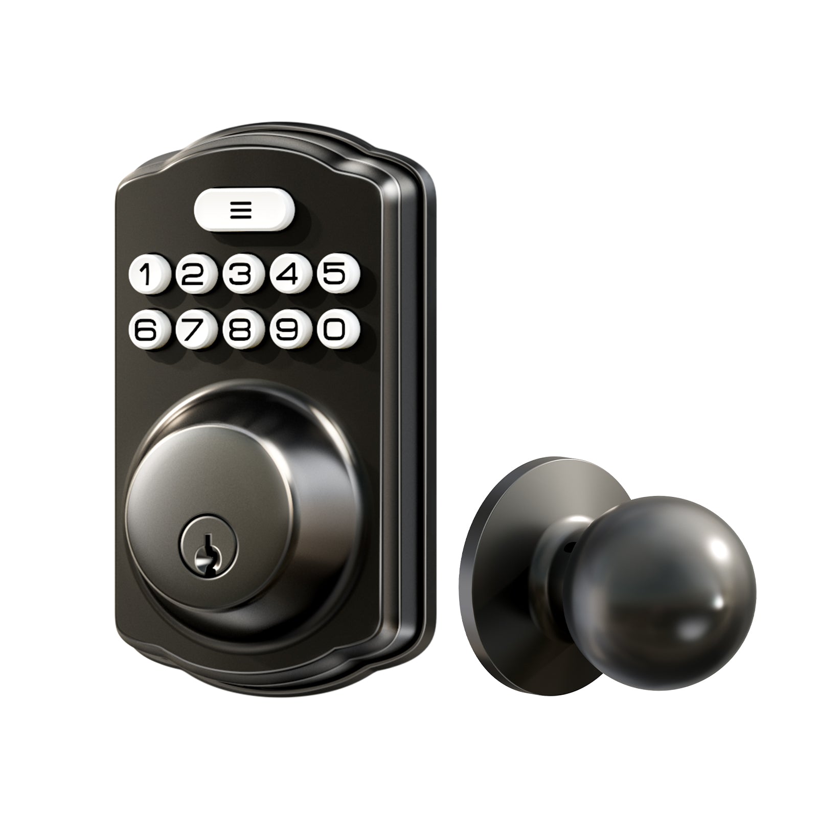 Veise KS01C Keypad Deadbolt Lock with Knobs