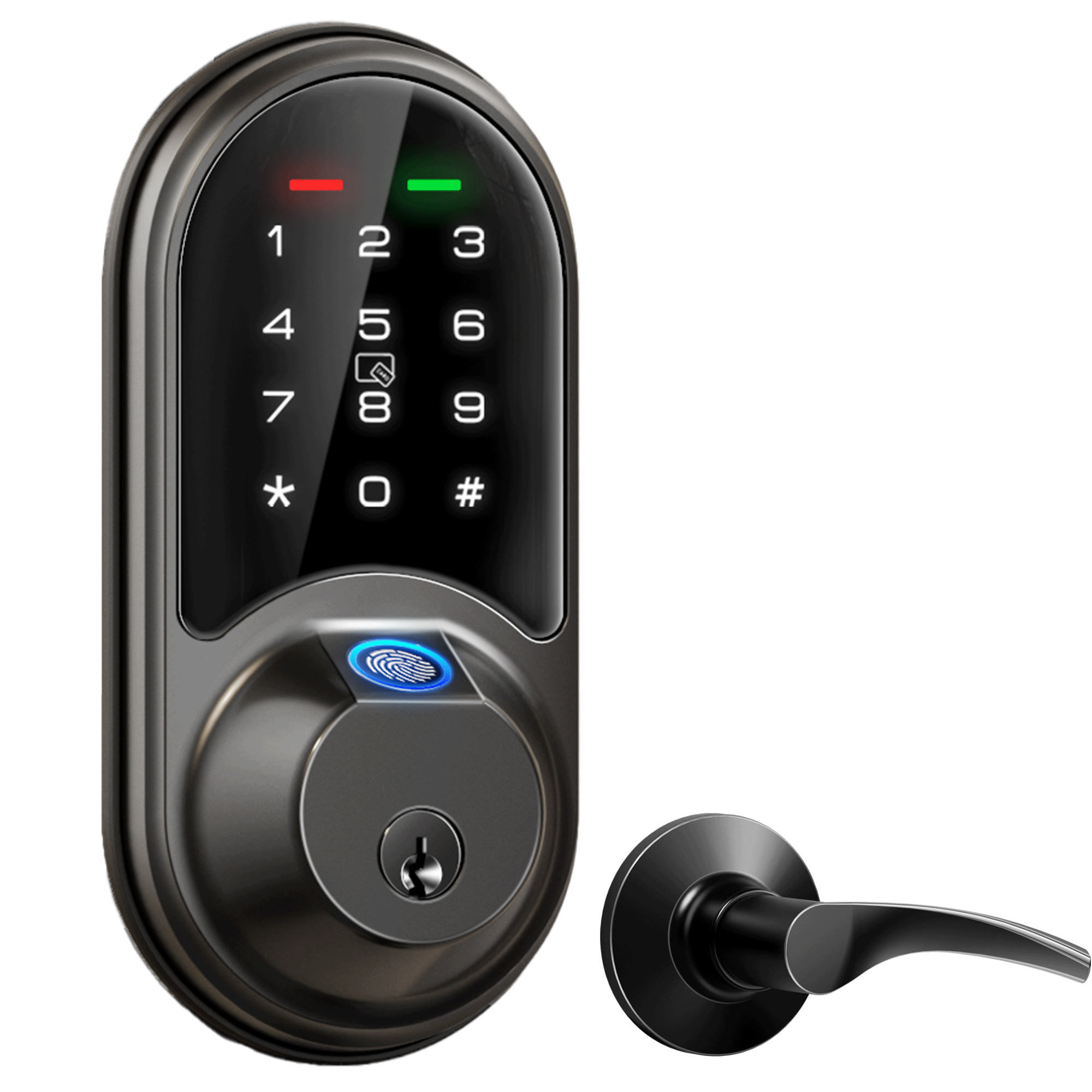 Veise RZ07B Fingerprint Smart Lock with Levers