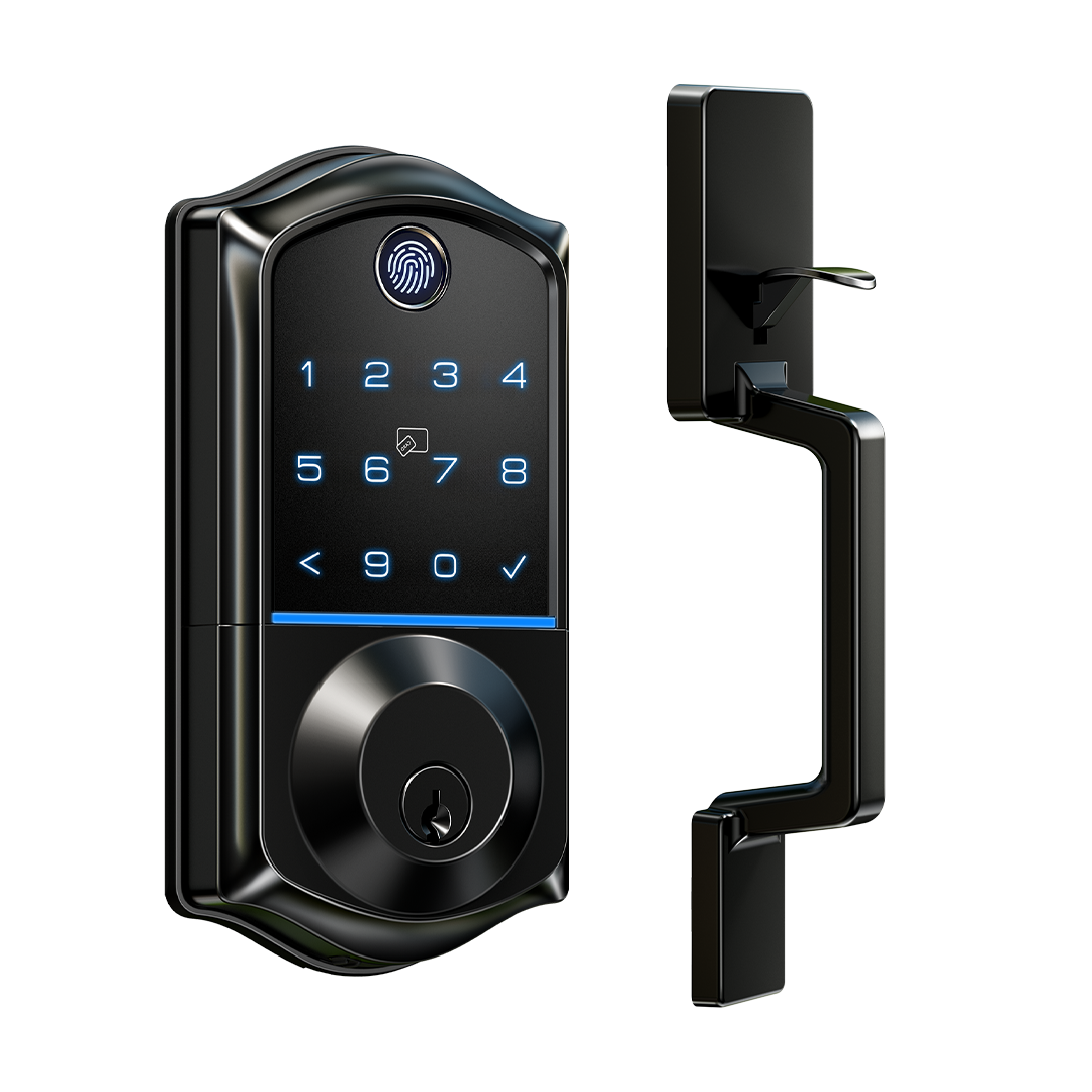 Veise VE017-D Fingerprint Smart Front Door Lock Set