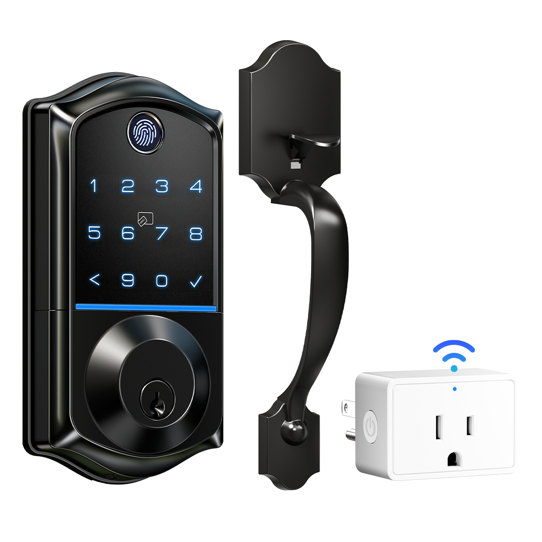 Veise VE017G-H Wi-Fi Smart Fingerprint Front Door Lock Set