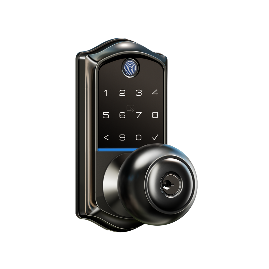 Veise VE018 Fingerprint Smart Lock with Knob