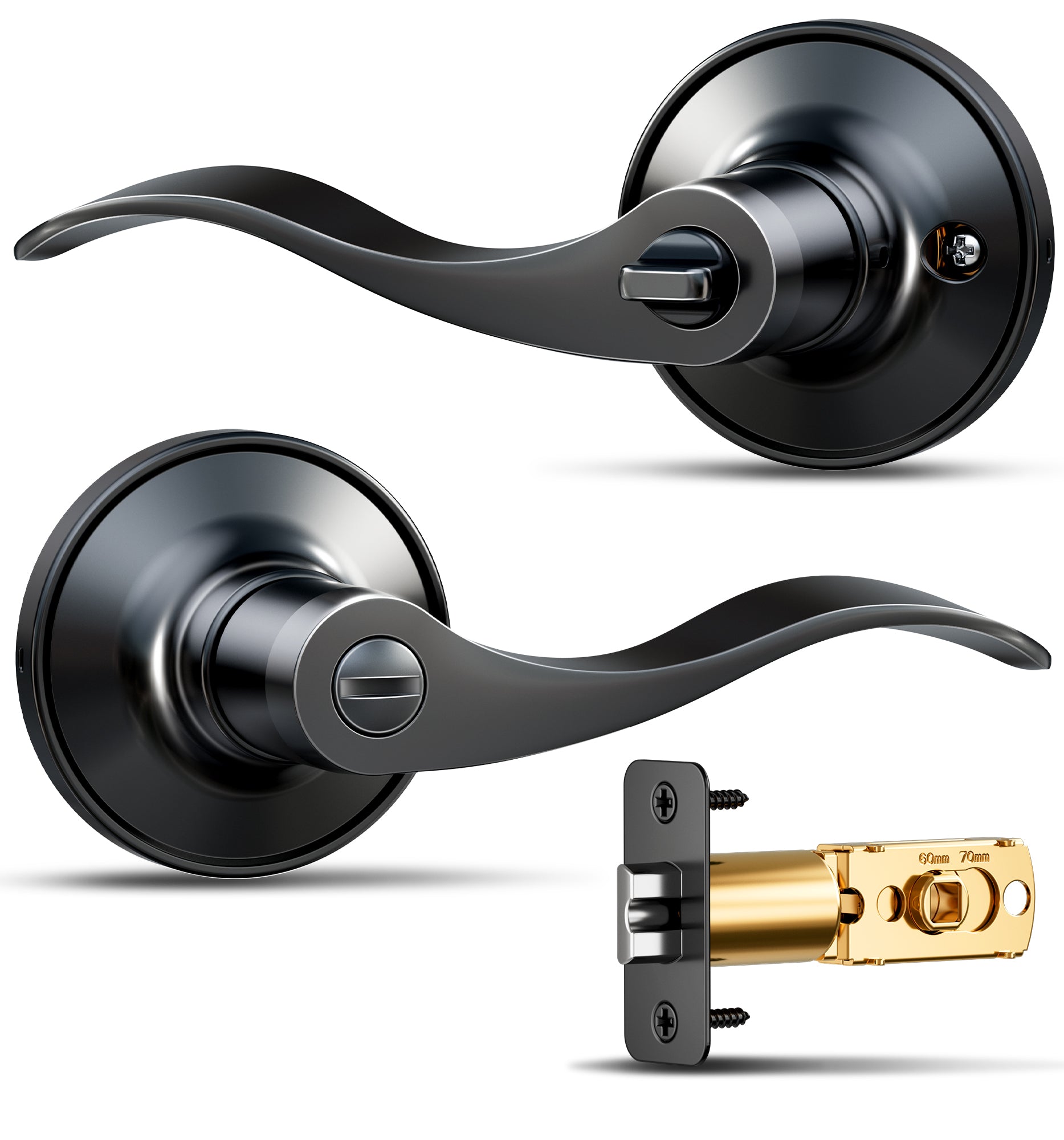 Veise HF01-C Door Handle Privacy Door Levers