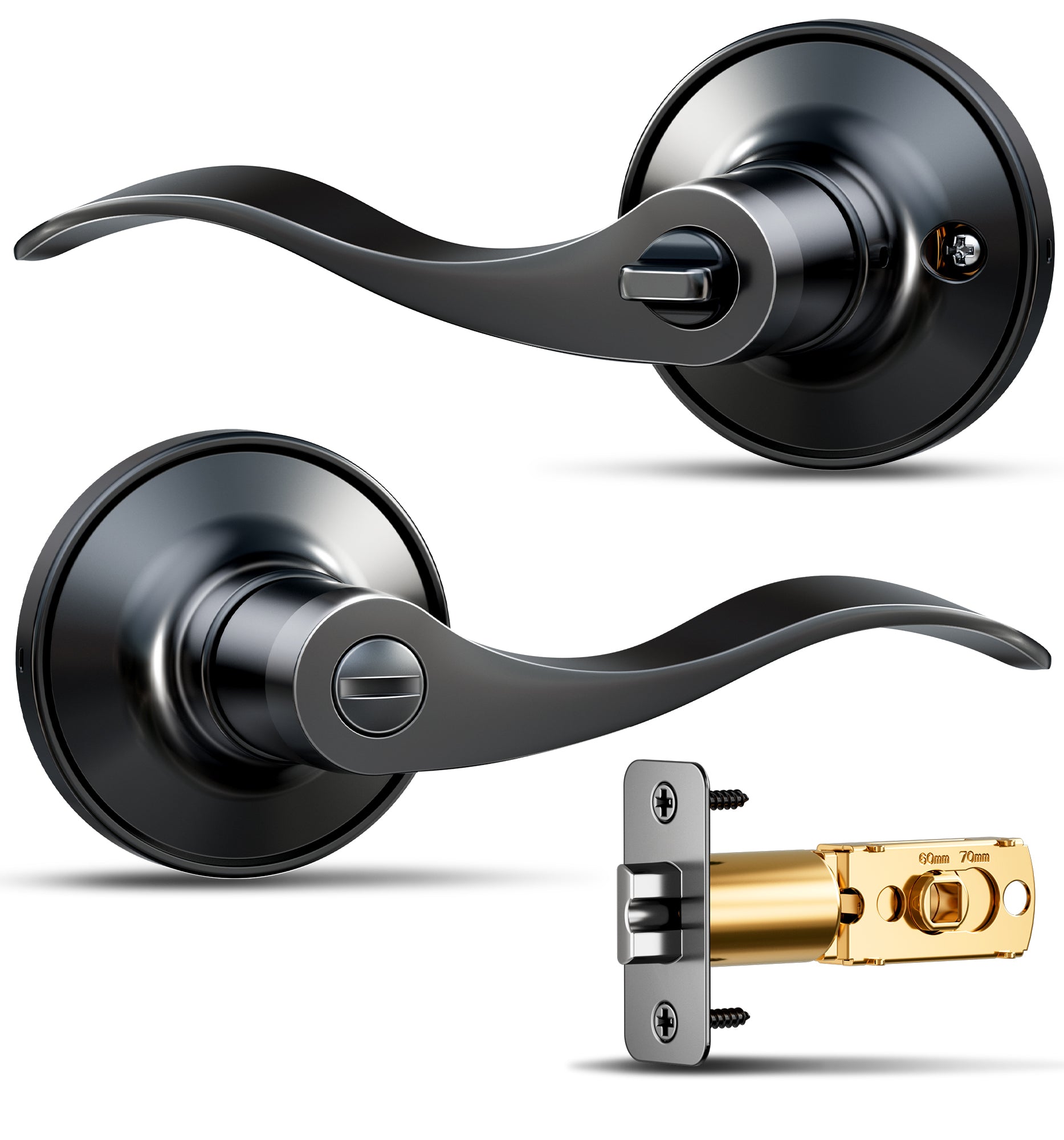 Veise HF01-C Door Handle Privacy Door Levers