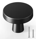 Veise NK-AL01 1-1/4 Inch Round Kitchen Cabinet Knobs