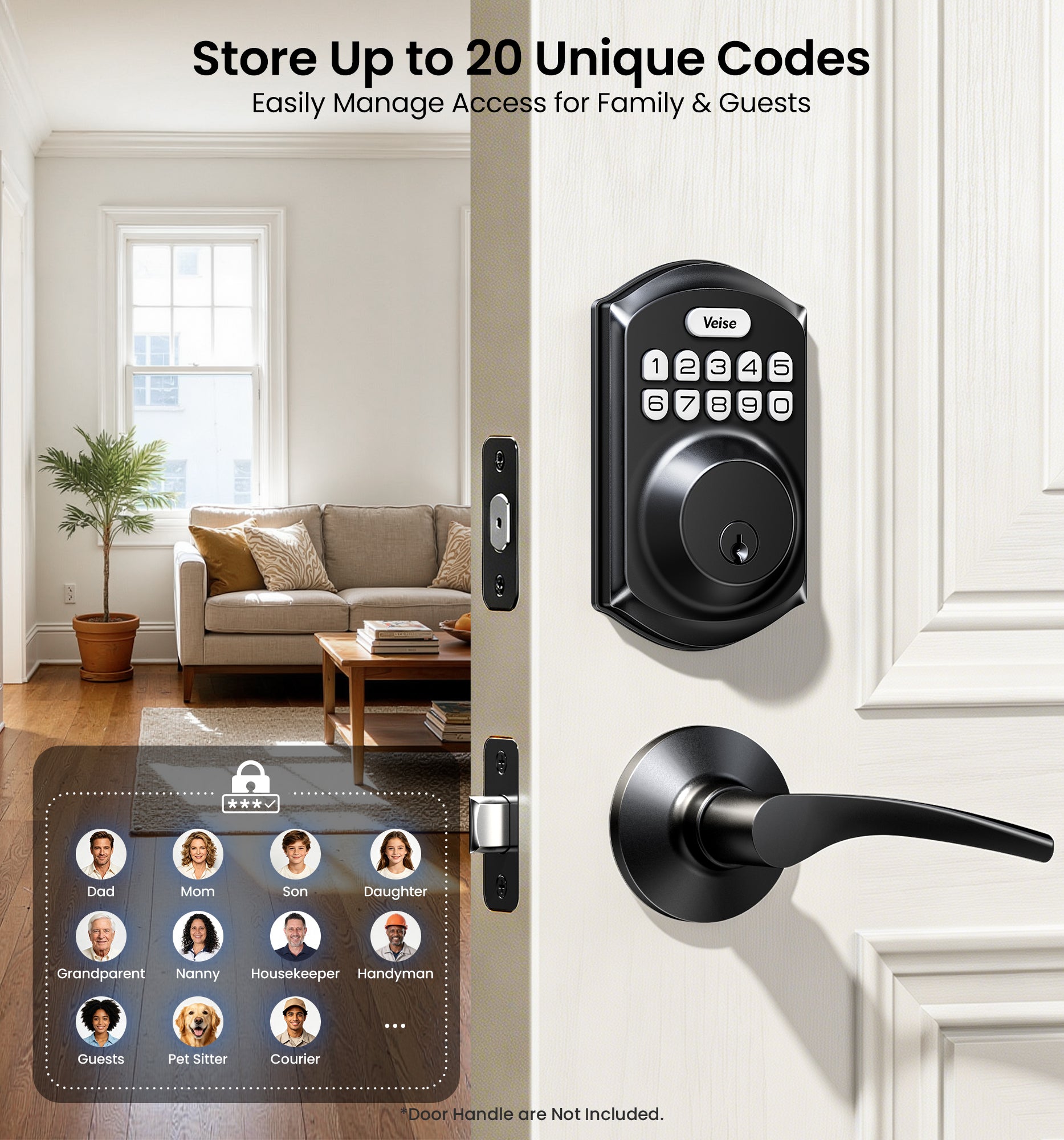 Veise VE001 Keyless Entry Door Lock