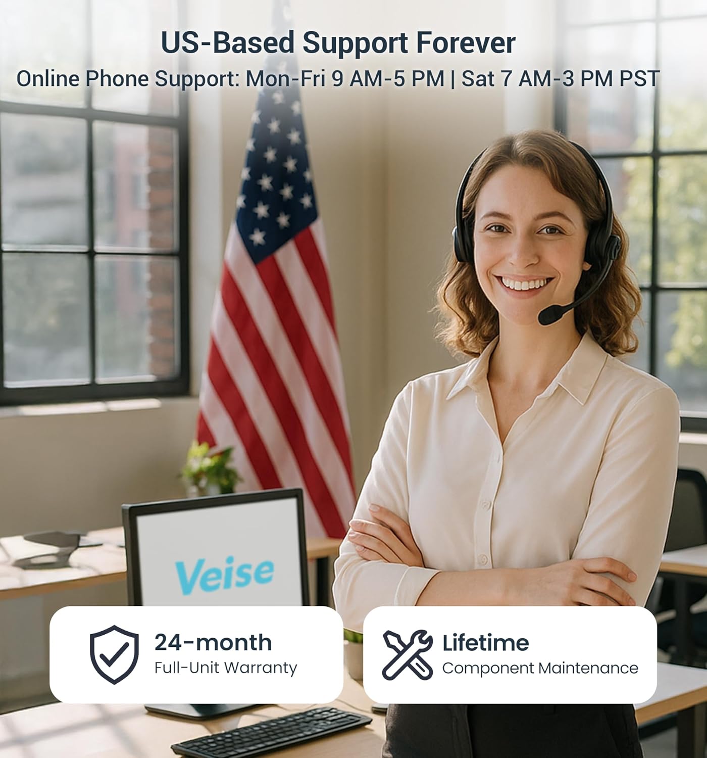 Veise VE027 Built-in Wi-Fi Fingerprint Smart Door Lock