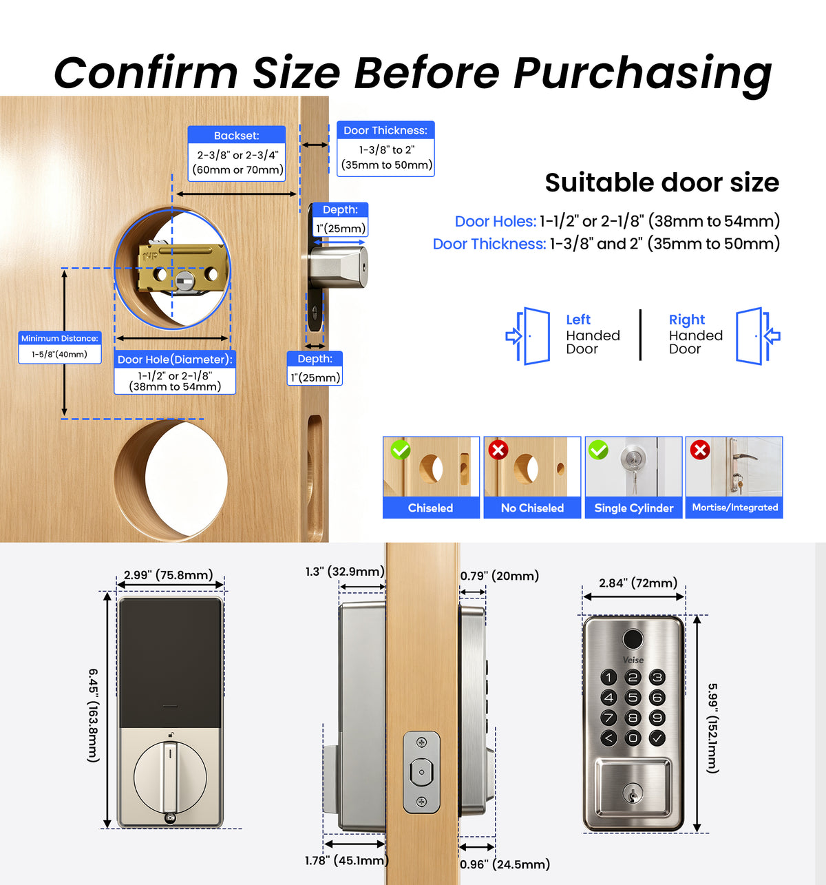 DK012W Wi-Fi Fingerprint Smart Deadbolt Lock