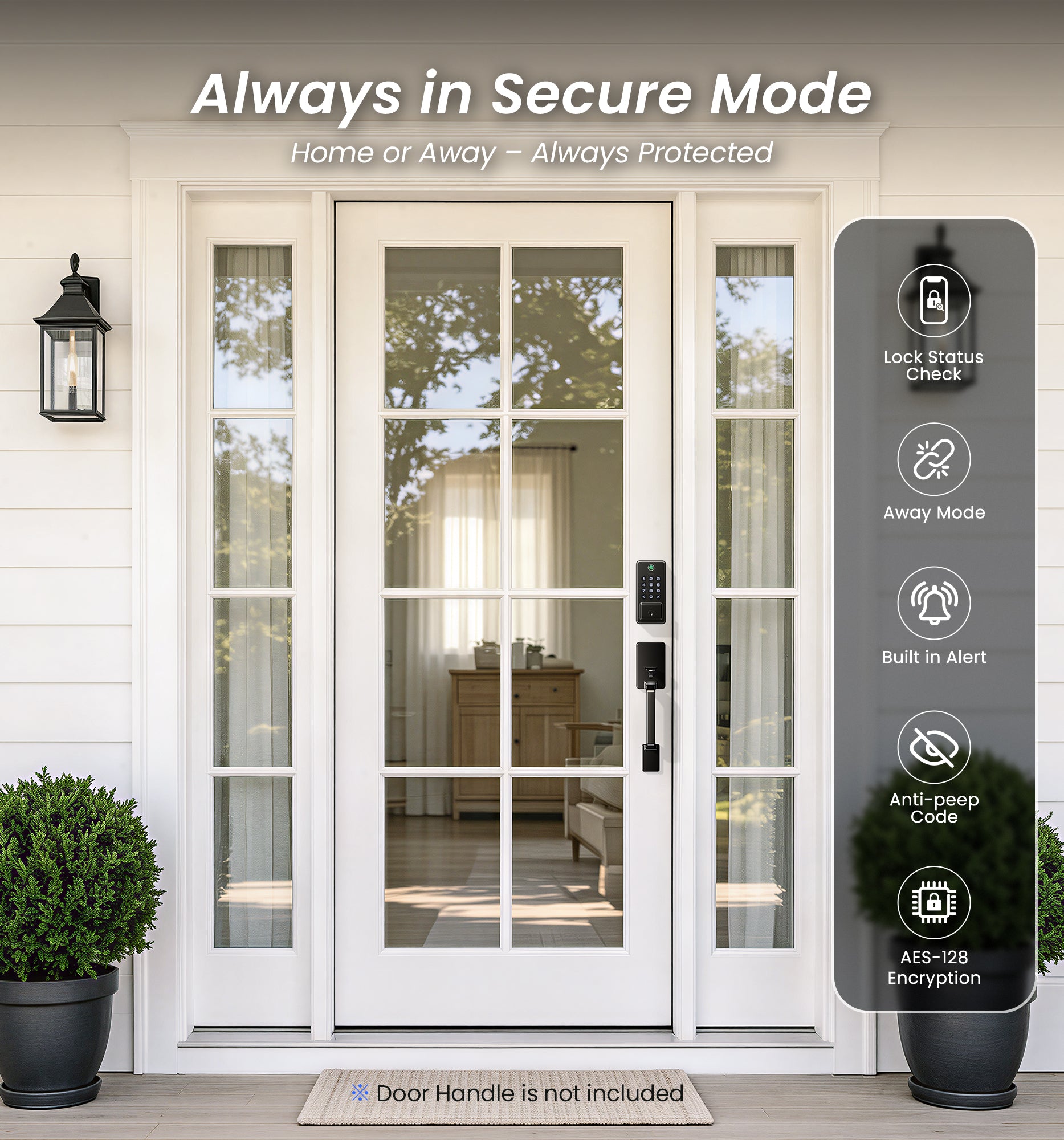 Veise DK012W Wi-Fi Fingerprint Smart Deadbolt Lock