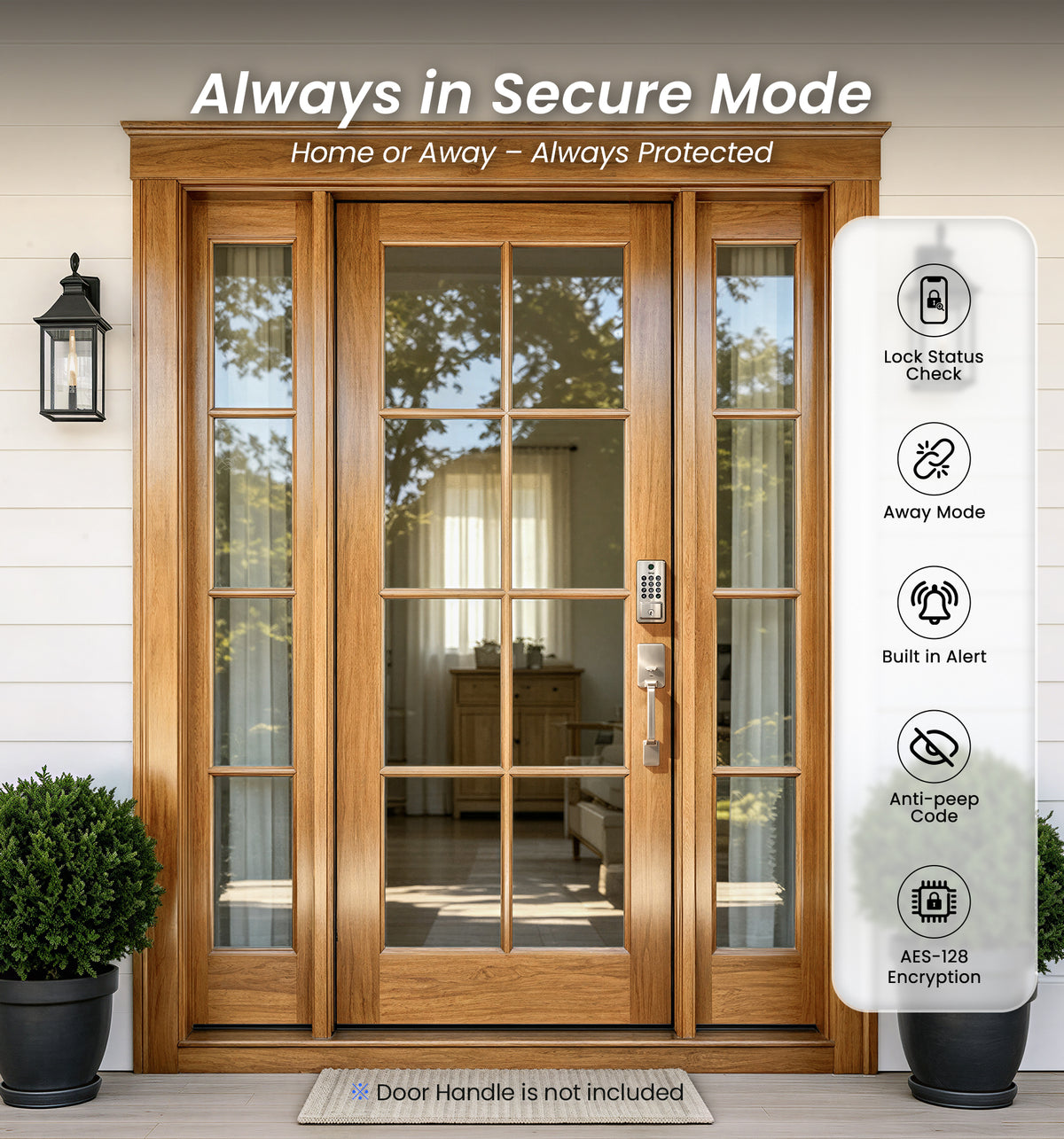 DK012W Wi-Fi Fingerprint Smart Deadbolt Lock