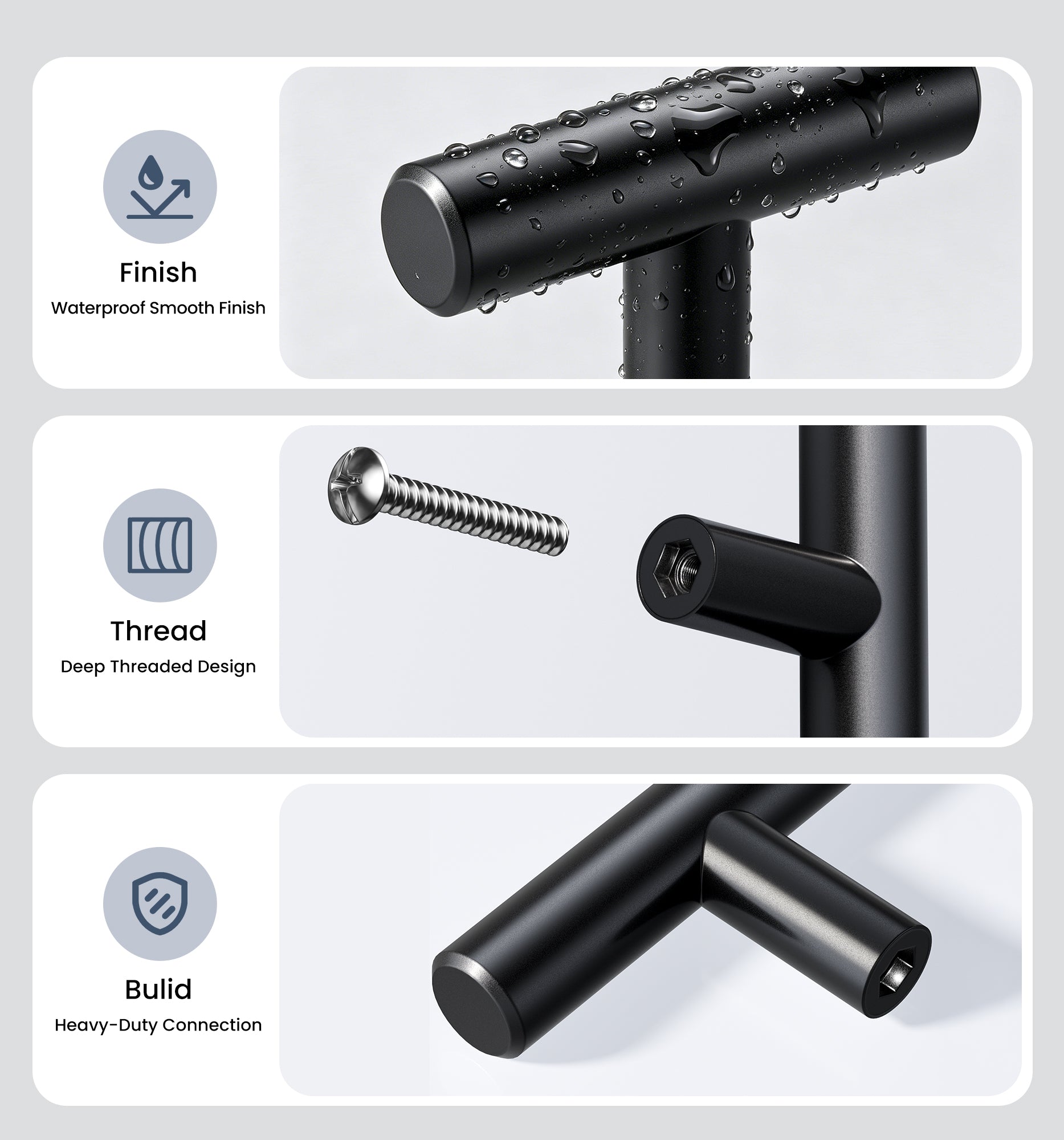 Veise SH-2IN 2 Inch Cabinet Knobs