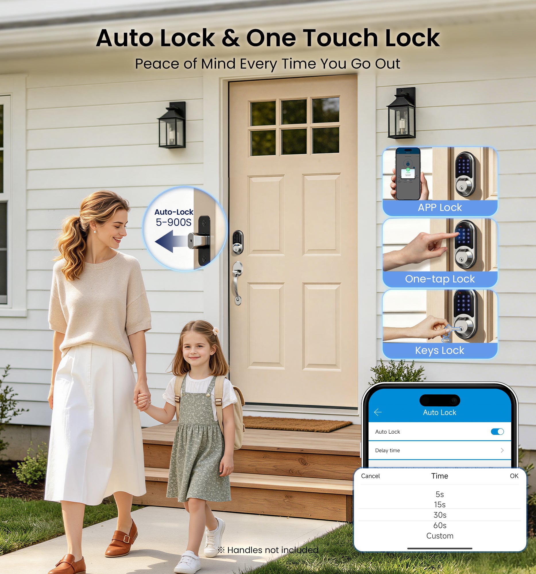 Veise RZ07 Fingerprint & Keypad Smart Lock