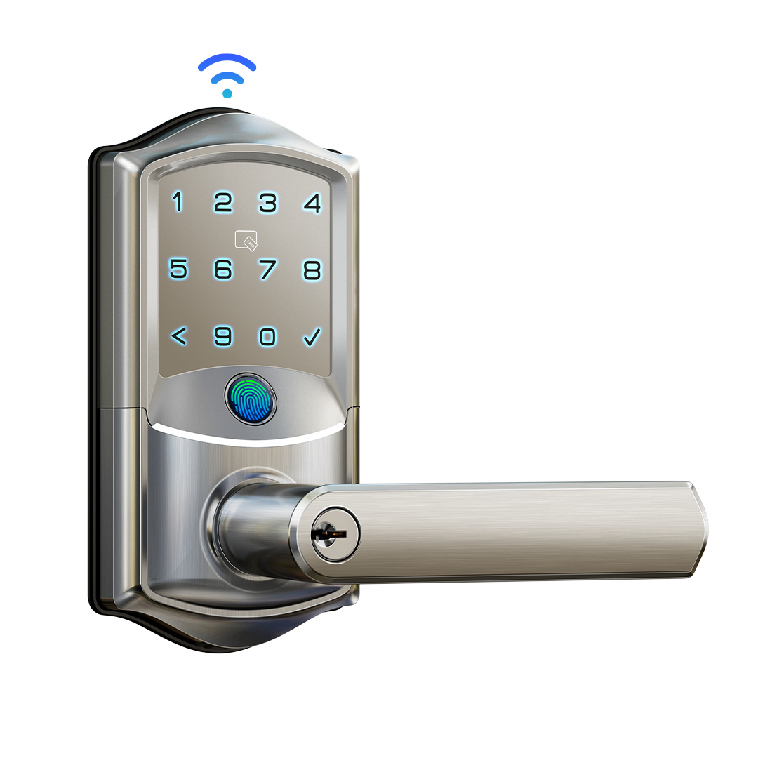 Veise VE029 Built-in Wi-Fi Fingerprint Smart Lever Lock
