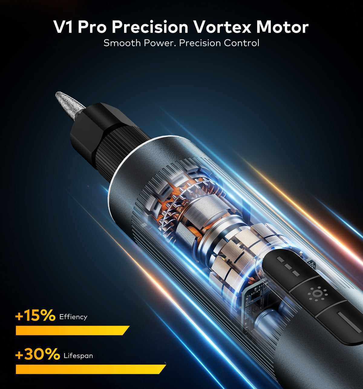 RT01 Mini Cordless Rotary Tool feature 2