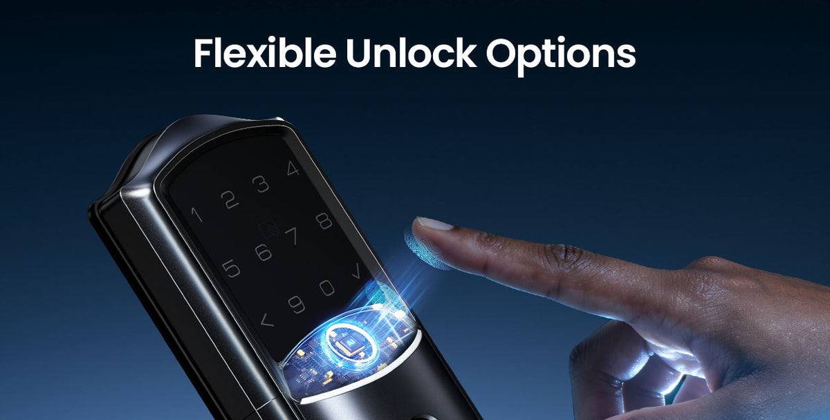 VE027 Built-in Wi-Fi Fingerprint Smart Door Lock