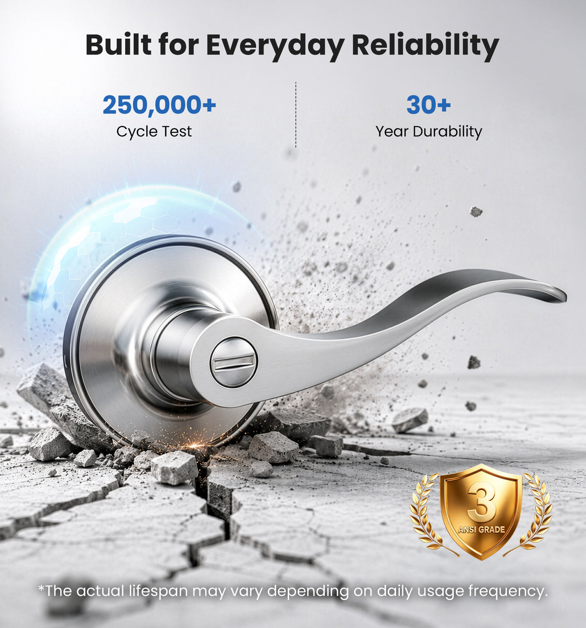 Veise HF01-C Door Handle Privacy Door Levers