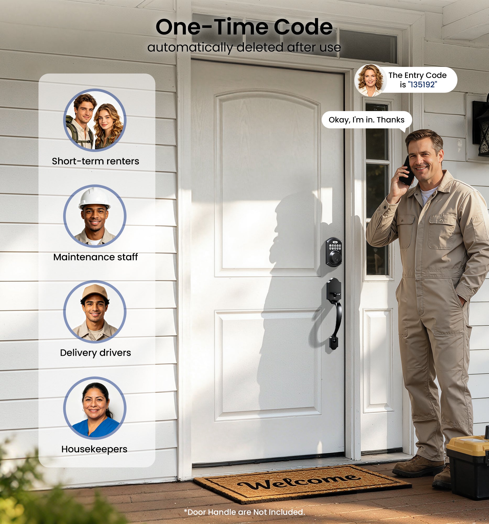 Veise VE001 Keyless Entry Door Lock