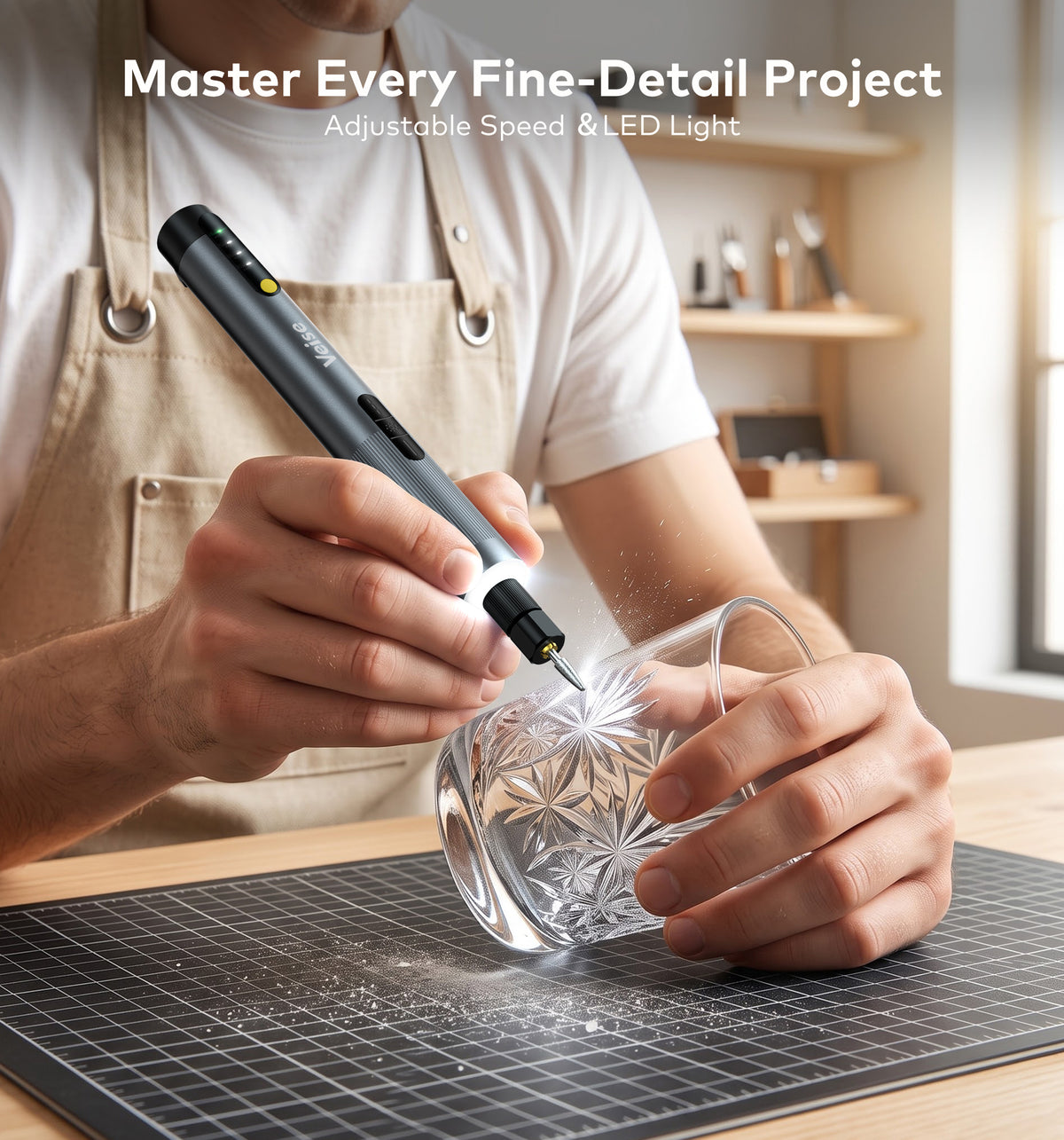 RT01 Mini Cordless Rotary Tool feature 3