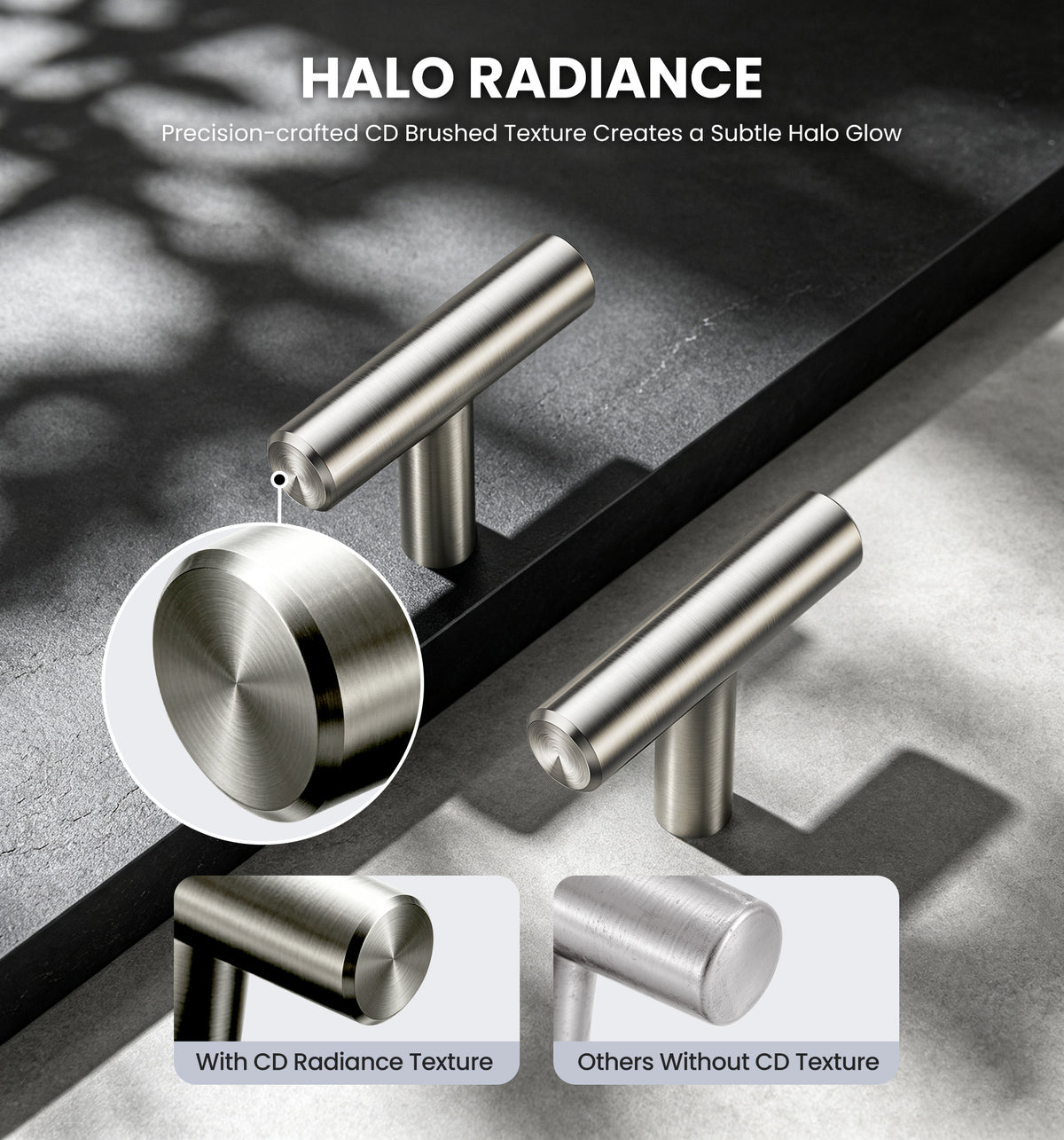 SH-2IN 2 Inch Cabinet Knobs #Color_Satin Nickel