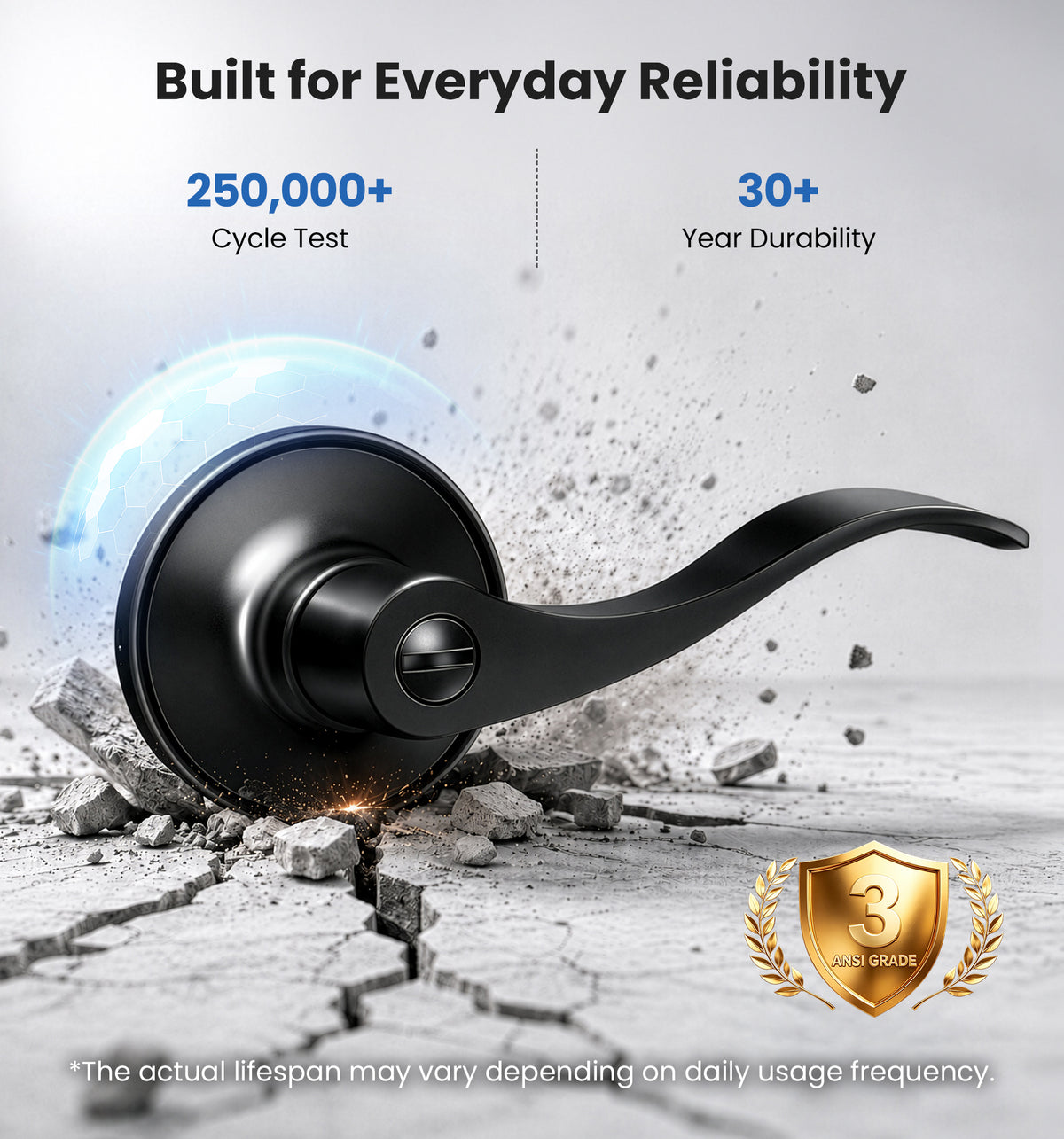 Veise HF01-C Door Handle Privacy Door Levers