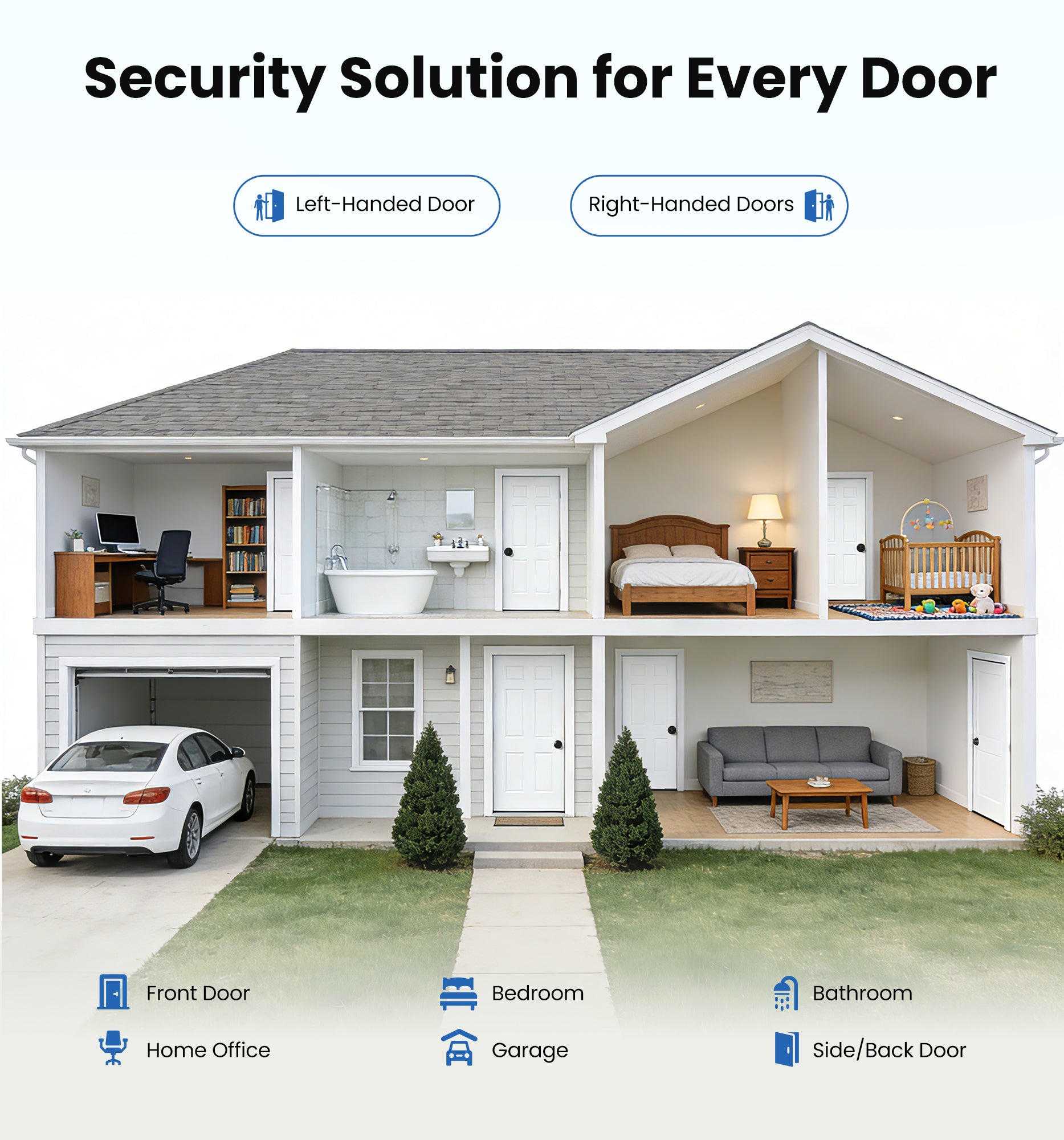 Veise D01 Single Cylinder Deadbolt