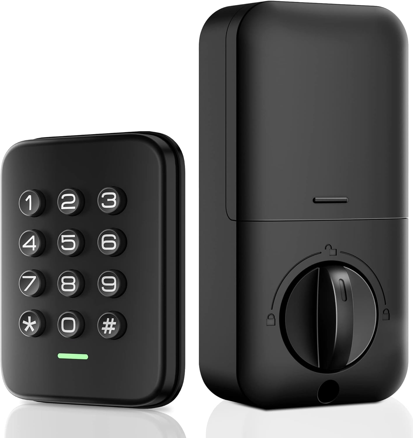 Veise VS01 Keyless Entry Door Lock, Electronic Keypad Deadbolt Lock, Auto Lock, Anti-Peeking Password Door Locks with Keypads, 1 Touch Locking & Easy Installation