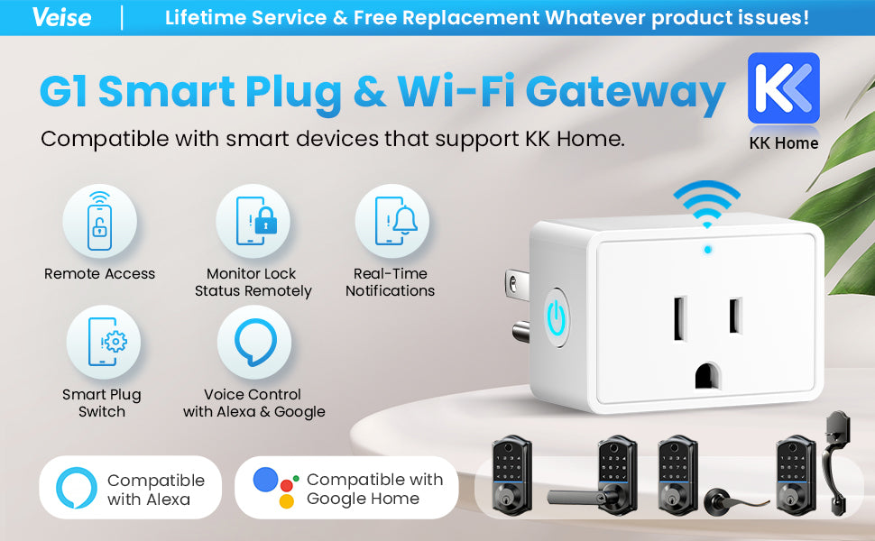 Veise Wi-Fi Gateway G1 for Smart Locks