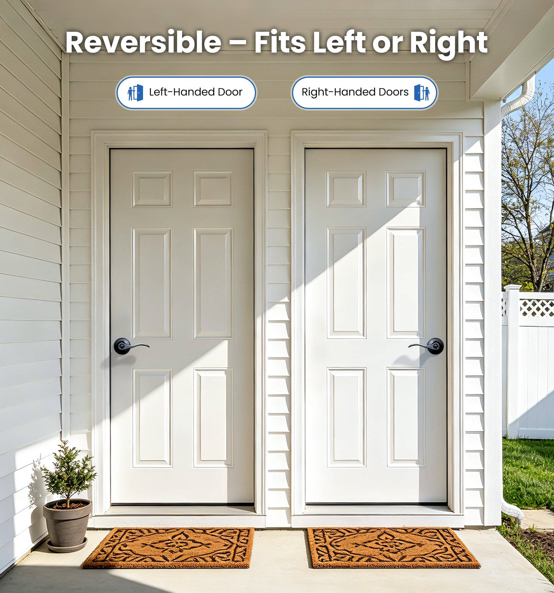 Veise HF01-S Privacy Lever lock