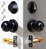 Veise DK01 Door Knob and Deadbolt Lock Set