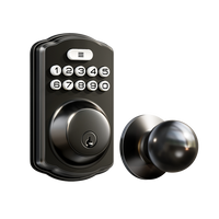 Veise KS01C Keypad Deadbolt Lock with Knobs
