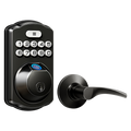 Veise KS02B Fingerprint Deadbolt Lock with Levers