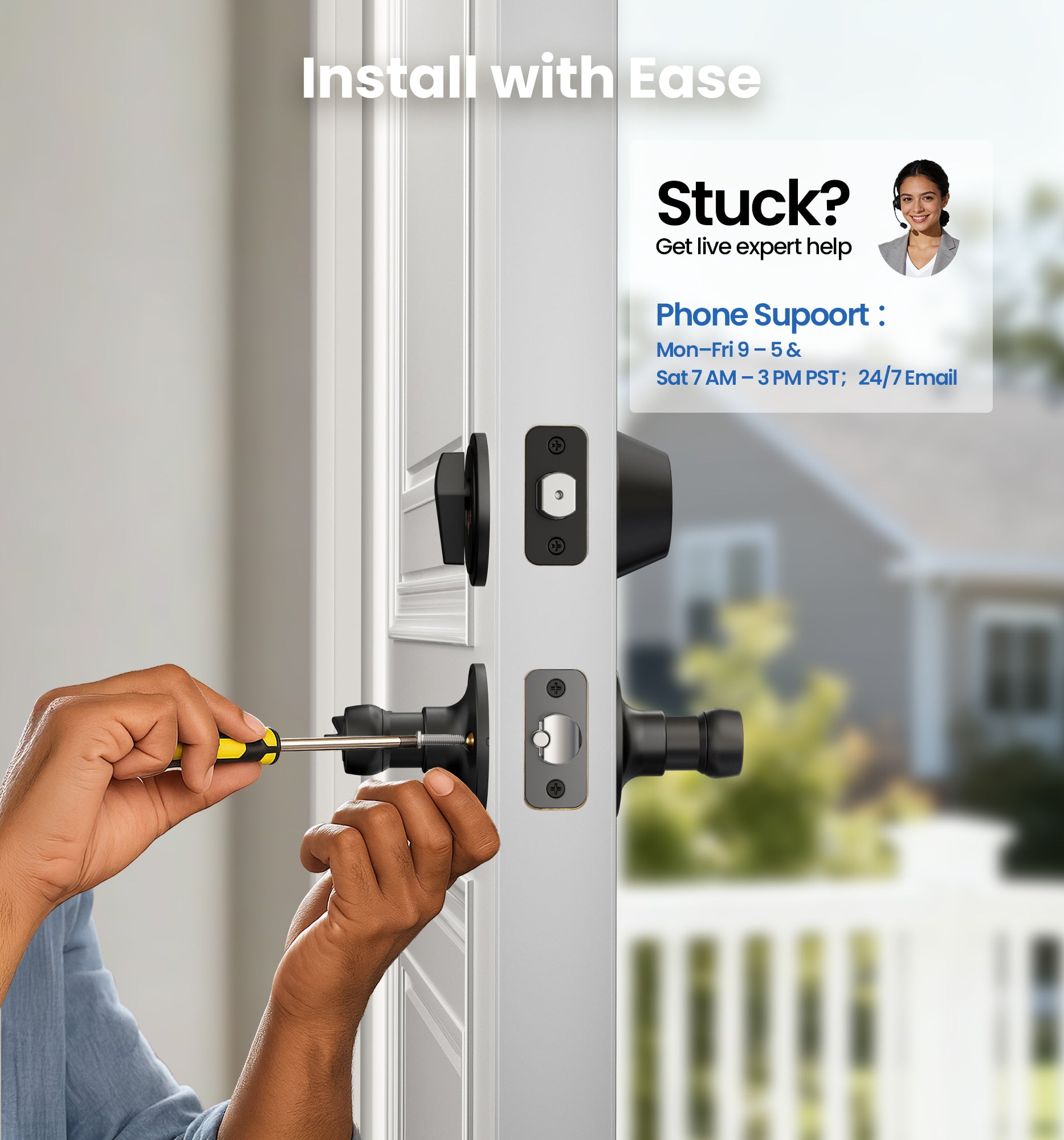 Veise DL01-S Lever lock with deadbolt set