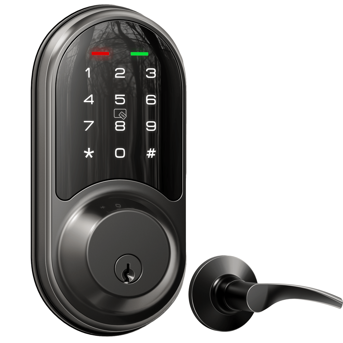 Veise RZ06B Keypad Smart Lock with Levers