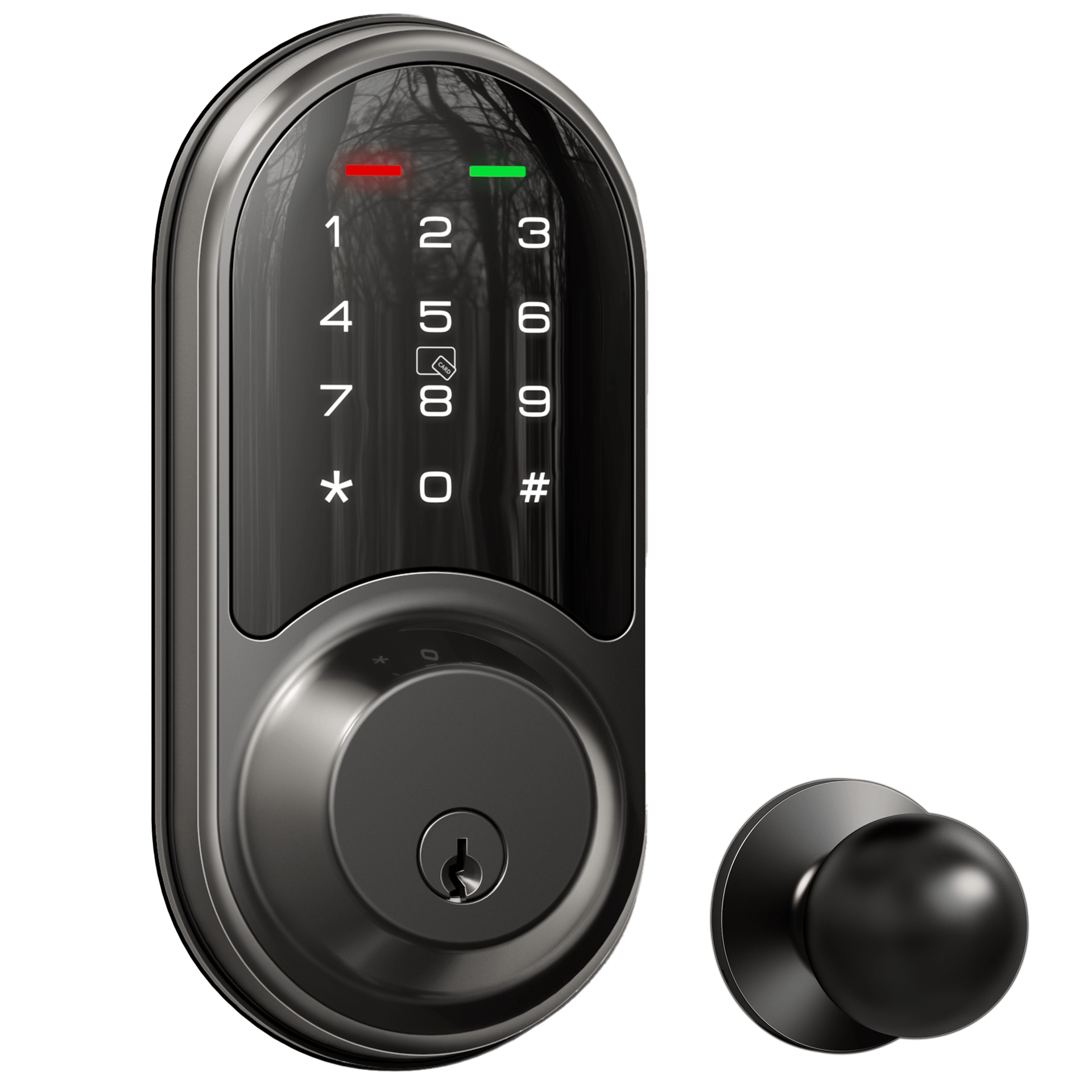 Veise RZ06C Keypad Smart Lock with Knobs