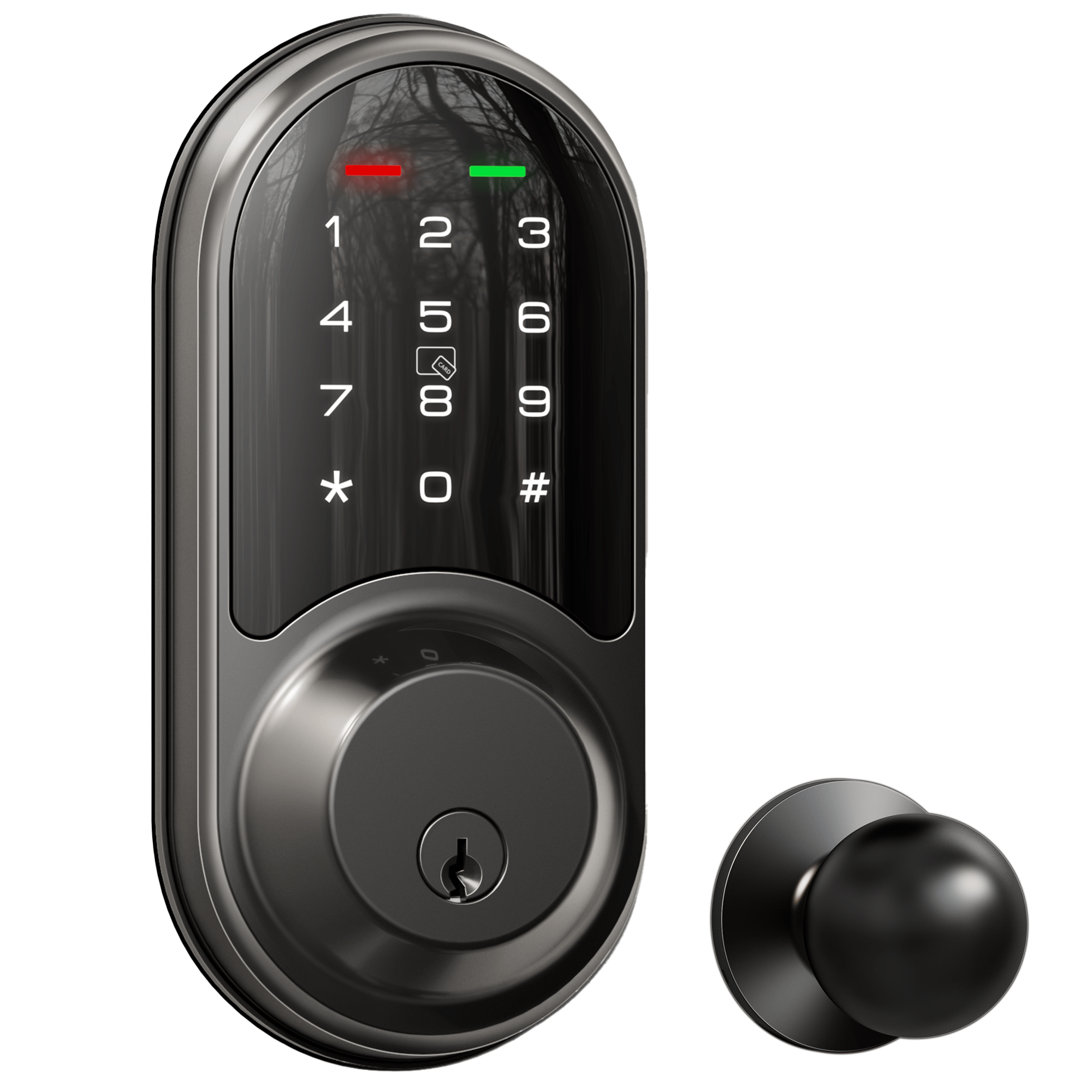 Veise RZ06C Keypad Smart Lock with Knobs