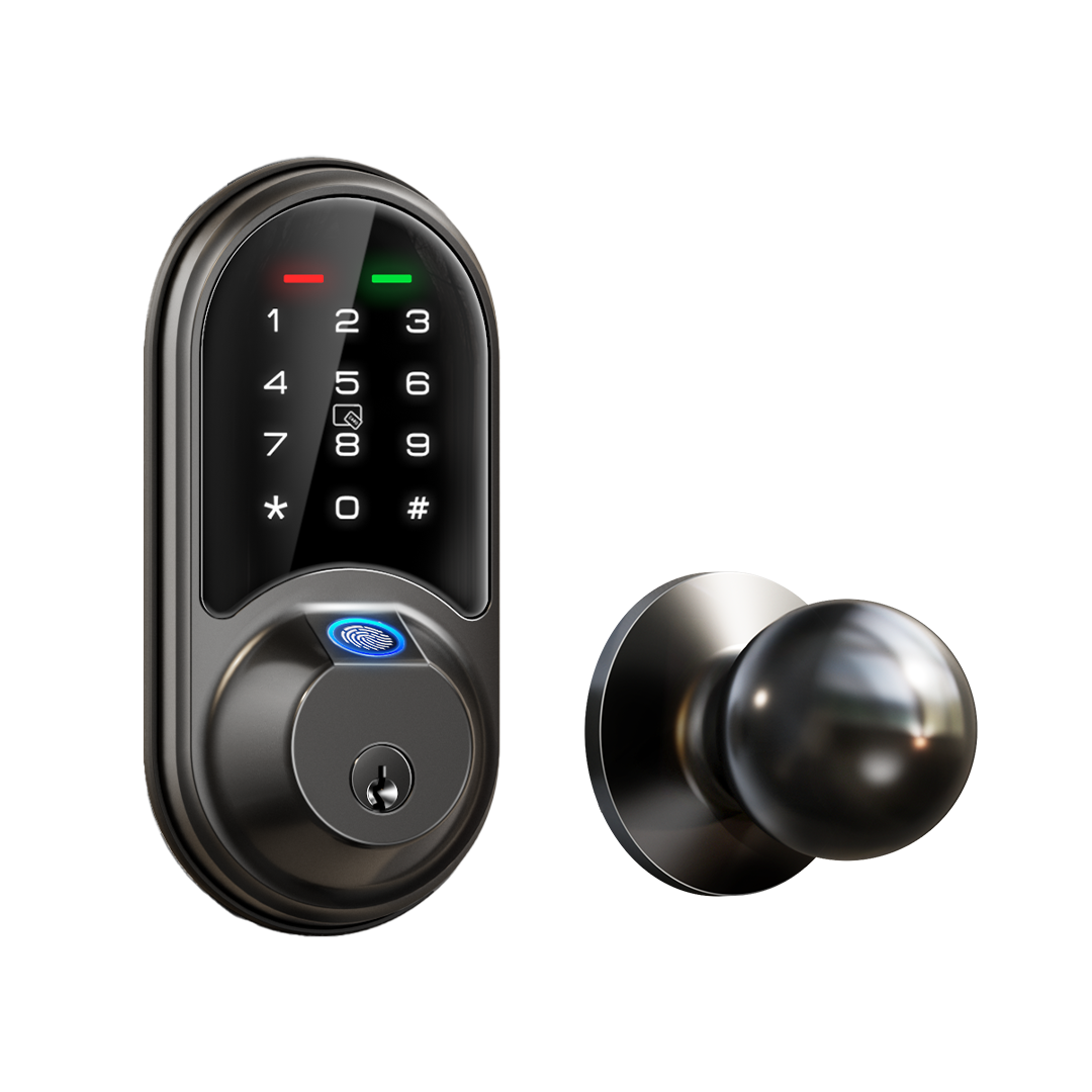 Veise RZ06C Keypad Smart Lock with Knobs