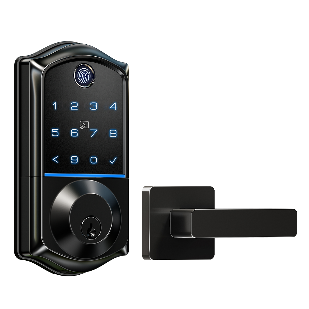 Veise VE017-B Smart Lock with 2 Lever Handles