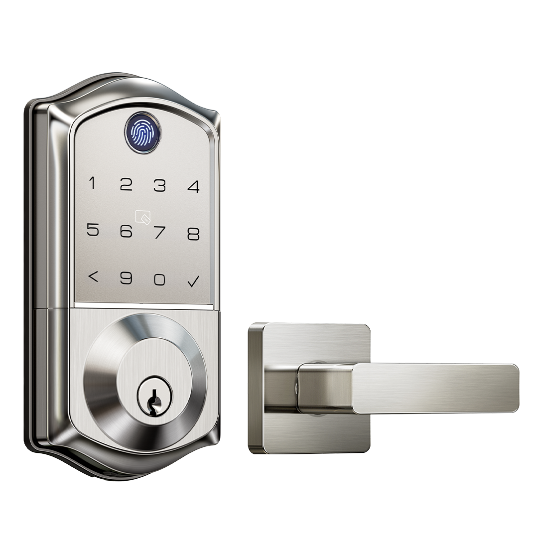 Veise VE017-B Smart Lock with 2 Lever Handles