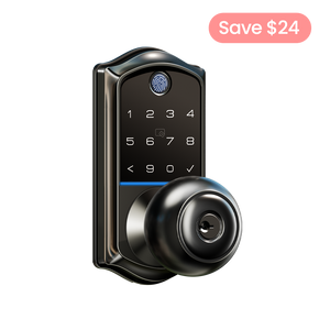 Veise VE018 Fingerprint Smart Lock with Knob